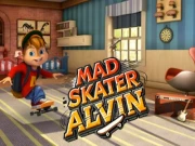 Mad Skater Alvin Online skateboard Games on NaptechGames.com