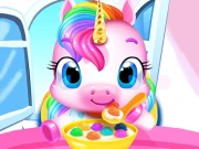 Magical Unicorn Pet Care Online Girls Games on NaptechGames.com