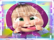 Masha and the Bear Match3 Puzzle Slides Online Puzzle Games on NaptechGames.com
