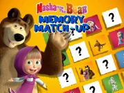 Masha and the Bear Memory Match Up Online Puzzle Games on NaptechGames.com