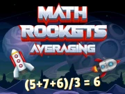 Math Rockets Averaging Online Puzzle Games on NaptechGames.com