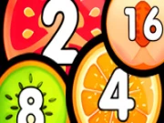 Merge Balls Shooter 2048 Connect Fruits Online Puzzle Games on NaptechGames.com