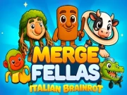 Merge Fellas Italian Brainrot Online puzzle Games on NaptechGames.com
