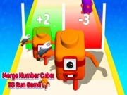 Merge Number Cube 3d Run Game Online runner Games on NaptechGames.com