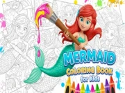 Mermaid Coloring Book for Kids Online coloring Games on NaptechGames.com