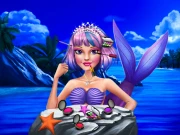 Mermaid Princess New Makeup Online Dress-up Games on NaptechGames.com