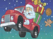 Merry Christmas Truck Online Puzzle Games on NaptechGames.com