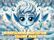 Mindfulness Meditation Colors Page Online coloring Games on NaptechGames.com