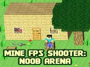 Mine FPS shooter: Noob Arena Online Shooter Games on NaptechGames.com