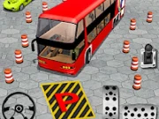Modern Bus Parking - Bus Online Arcade Games on NaptechGames.com