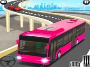 Modern Bus Parking Free Online Hypercasual Games on NaptechGames.com