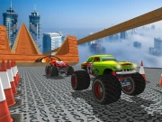 Monster Truck Ramp Online Action Games on NaptechGames.com