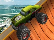 Monster Trucks Sky Stunts Online Racing Games on NaptechGames.com