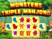 Monsters Triple Mahjong Online Puzzle Games on NaptechGames.com