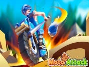 Moto Attack Online racing Games on NaptechGames.com