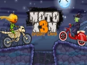 Moto X3M: Spooky Land Online sports Games on NaptechGames.com