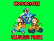 Motorcycle Coloring Pages Online coloring Games on NaptechGames.com