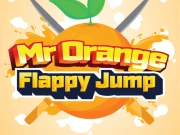 Mr. Orange Flappy Jump Online Arcade Games on NaptechGames.com