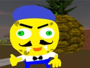 Neighbor Sponge. Scary Secret 3D Online Adventure Games on NaptechGames.com