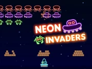 Neon Invaders Classic Online Arcade Games on NaptechGames.com