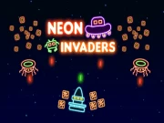 Neon Invaders Online arcade Games on NaptechGames.com