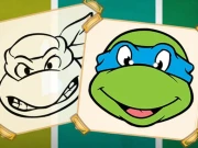 Ninja Turtles Coloring Book Online Puzzle Games on NaptechGames.com