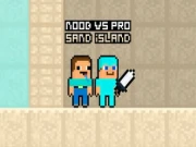 Noob vs Pro Sand island Online two-player Games on NaptechGames.com