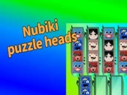 Nubiki Puzzle Heads Online puzzle Games on NaptechGames.com