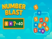 Number Blast Online math Games on NaptechGames.com