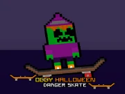 Obby Halloween Danger Skate Online Strategy Games on NaptechGames.com