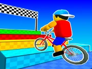 Obby On a Bike Online Casual Games on NaptechGames.com