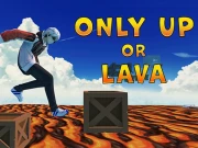 Only Up Or Lava Online Adventure Games on NaptechGames.com