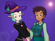 Owl Witch BFF Dress Up Online Girls Games on NaptechGames.com