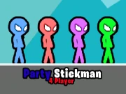 Party Stickman 4 Player Online Adventure Games on NaptechGames.com