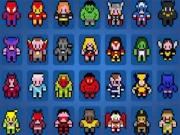 Pictures by Numbers - Superheroes Online coloring Games on NaptechGames.com