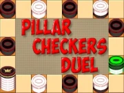 Pillar Checkers Duel Online checkers Games on NaptechGames.com
