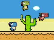 Pixel Dino Run Online Hypercasual Games on NaptechGames.com
