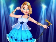Princess Anna Super Idol Project Online Girls Games on NaptechGames.com