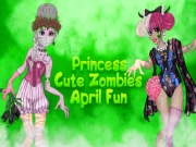 Princess Cute Zombies April Fun Online junior Games on NaptechGames.com