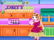 Princess Dirty Home Changeover Online Art Games on NaptechGames.com