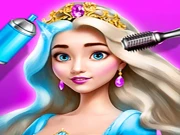 Princess Hair Makeup Salon Online Puzzle Games on NaptechGames.com
