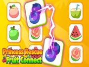 Princess Rescue Fruit Connect Online match-3 Games on NaptechGames.com