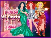Princess vs Party Trends Online princess Games on NaptechGames.com