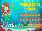 Princess vs Shark Online puzzle Games on NaptechGames.com