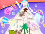 Princess Wedding Cleaning - Washing & Fixing Online Hypercasual Games on NaptechGames.com