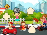 Racing Pic Pasting Online Puzzle Games on NaptechGames.com