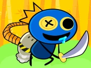 Rainbow Rocket Ninja Online Adventure Games on NaptechGames.com