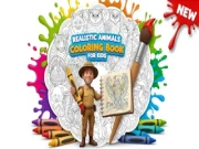 Realistic Animals Coloring Book for Kids Online coloring Games on NaptechGames.com