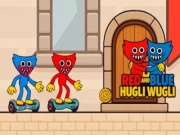 Red and Blue Hugli Wugli Online two-player Games on NaptechGames.com