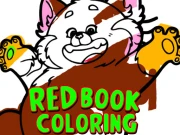 Red Coloring Book Online Girls Games on NaptechGames.com
